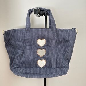Stoney clover corduroy mini tote without strap.